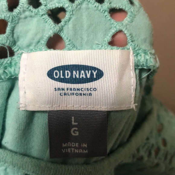 Mint Old Navy Tank Top - Picture 4 of 4